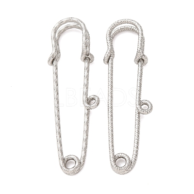 304 Stainless Steel Safety Pins Brooch Findings STAS-C181-01E-P-1