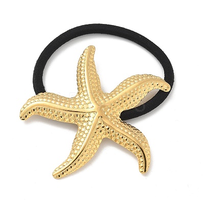 304 Stainless Steel Hair Ties  Ion Plating(IP) OHAR-M043-01G-1