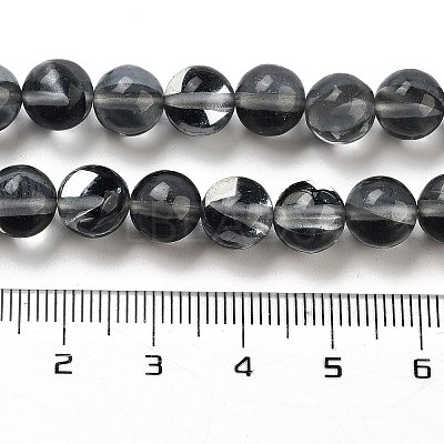 Transparent Glass Beads GLAA-B022-8mm-16-1