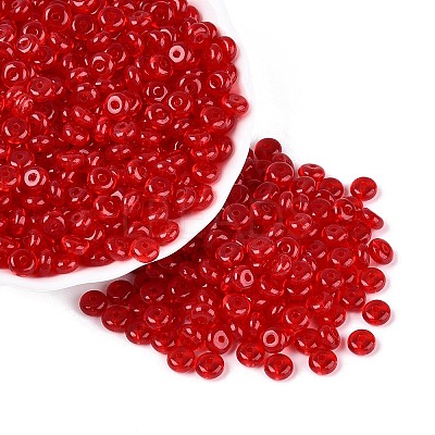 Imitation Jade Glass Seed Beads SEED-Q042-01A-C03-1