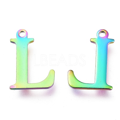 Ion Plating(IP) 304 Stainless Steel Charms STAS-H112-L-M-1