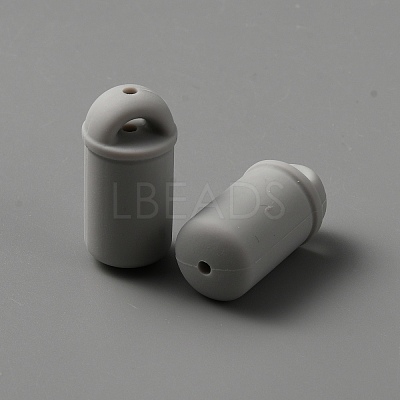 Bottle Food Grade Eco-Friendly Silicone Beads LS-SIL-WH0006-20D-1