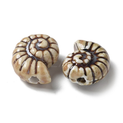 Handmade Porcelain Beads PORC-L080-F16-1