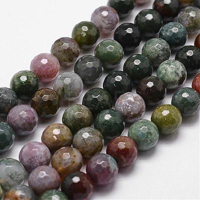 Natural Indian Agate Beads Strands G-D840-51-10mm-1