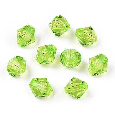 Transparent Acrylic Beads TACR-S146-8mm-31-1