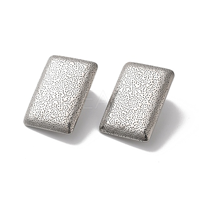 Non-Tarnish 304 Stainless Stud Earring Findings STAS-M314-02A-P-1