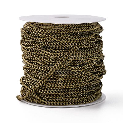 Iron Cuban Link Chains CH-R013-5x4mm-AB-NF-1