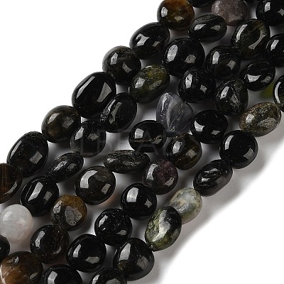 Natural Tourmaline Beads Strands G-C268-A02-8x10mm-1
