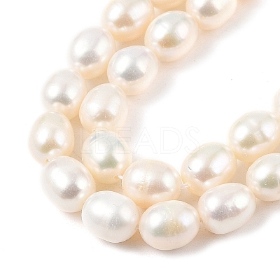 Natural Cultured Freshwater Pearl Beads Strands PEAR-I007-01D-01A-1