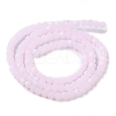 Imitation Jade Glass Beads Strands EGLA-A034-J3mm-MB02-1