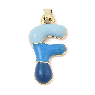 Alloy Enamel Pendants ENAM-S023-01G-F-1