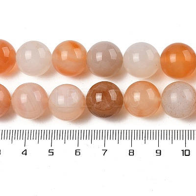 Natural Red Agate Beads Strands G-A248-A06-05-1