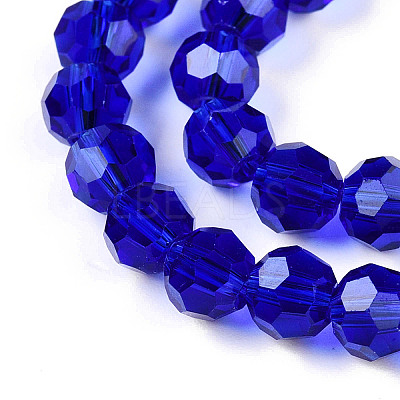 Transparent Glass Beads EGLA-A035-T8mm-D06-1