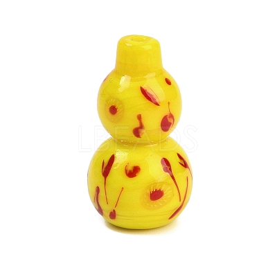 Handmade Lampwork Beads LAMP-Q005-08E-1