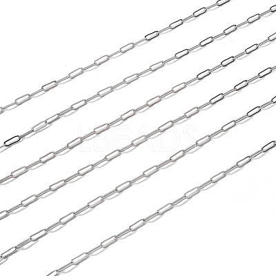 Brass Paperclip Chains CHC-T008-07P-1
