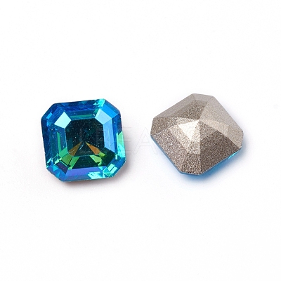 Glass Rhinestone Cabochons RGLA-I002-C01-SI-1