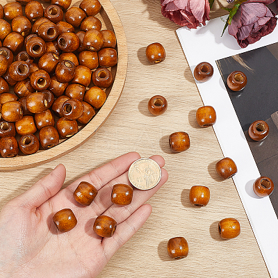 100Pcs Wood Beads DIY-ME0002-92A-1