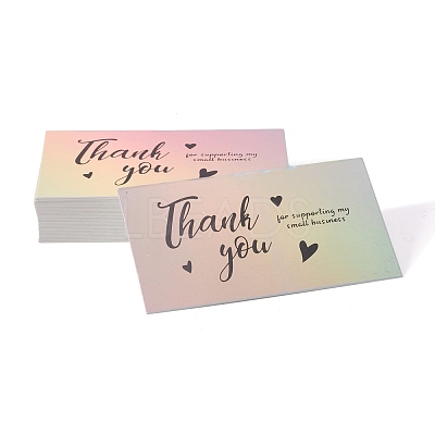 Laser Thank You Card X-DIY-A006-A01-1