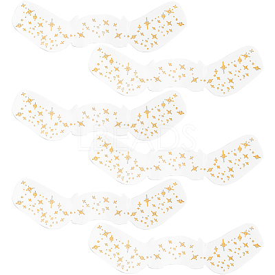 10Pcs Transfer Sticker Proof Removable Temporary Tattoos Stickers DIY-SP0003-65A-05-1