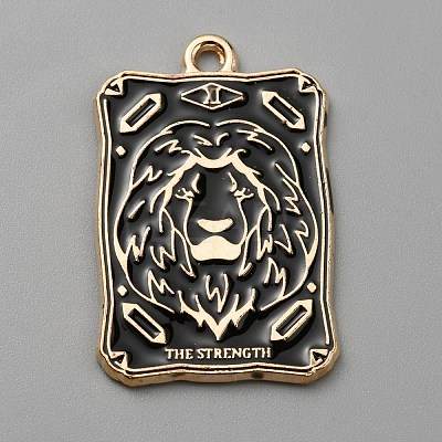 Alloy Enamel Pendants ENAM-WH0064-24C-1