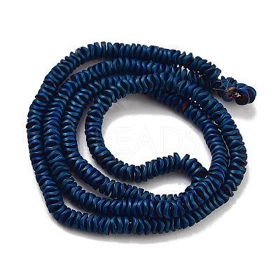 Electroplated Synthetic Non-magnetic Hematite Beads Strands G-H020-M01-1