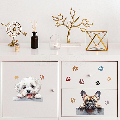 3 Sheets 3 Styles PVC Waterproof Decorative Stickers DIY-WH0404-092-1