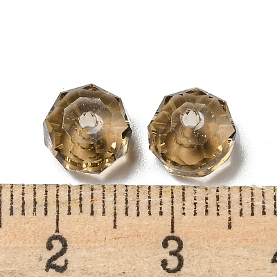 Transparent K9 Glass Beads GLAA-E048-01-10-1