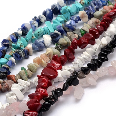 Natural Mixed Gemstone Beads Strands LS-G-K220-01-1