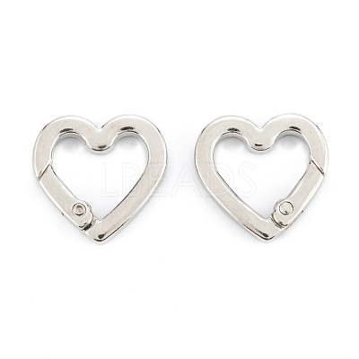Zinc Alloy Spring Gate Rings PALLOY-L233-01B-P-1