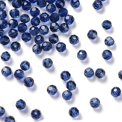 Imitation Austrian Crystal Beads SWAR-F021-4mm-207-1