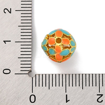 Handmade Cloisonne Beads KK-U042-13B-02-1