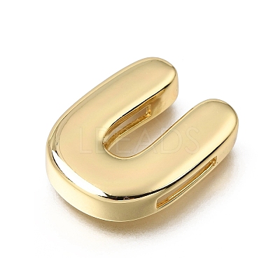 Brass Slide Charms KK-Z163-01G-U-1