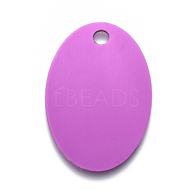 Pet Aluminium Pendants ALUM-I002-05F-1