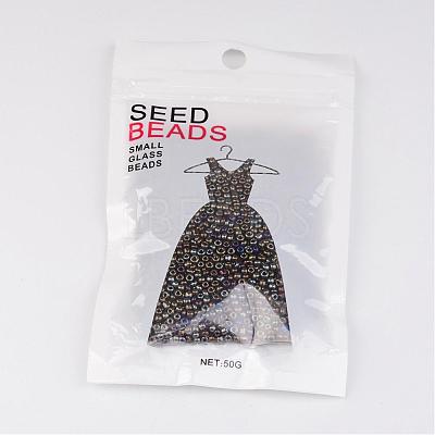 12/0 Iris Round Glass Seed Beads X-SEED-A009-2mm-602-1