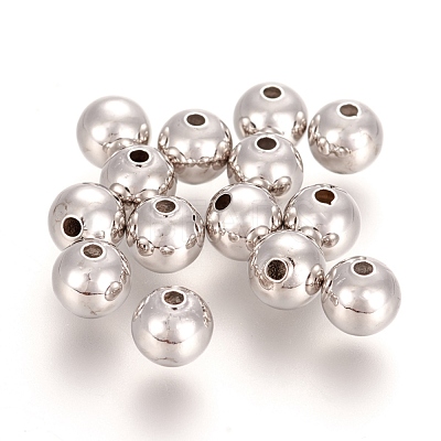 Brass Round Spacer Beads KK-L147-197P-2.5mm-NR-1