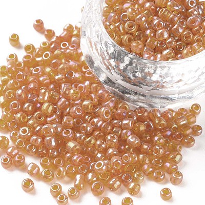 8/0 Round Glass Seed Beads SEED-US0003-3mm-169-1