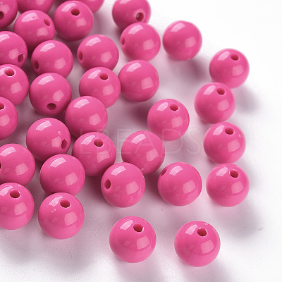 Opaque Acrylic Beads X-MACR-S370-C12mm-A13-1