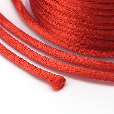 Nylon Satin Rattail Cords NWIR-L006-1mm-04-1