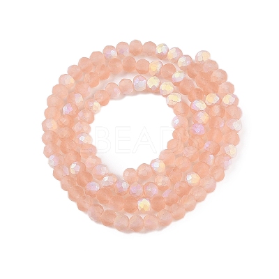 Transparent Glass Beads Strands LS-EGLA-A044-T3mm-MB21-1