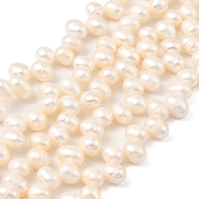 Natural Cultured Freshwater Pearl Beads Strands PEAR-I007-04F-01A-1
