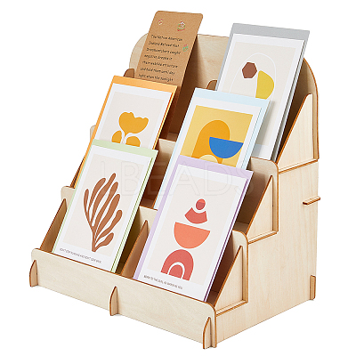 Wooden Multi-layer Cosmetic Storage Organizer Box MRMJ-WH0075-84-1