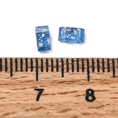 2-Hole Transparent Glass Seed Beads SEED-S023-30B-27-1