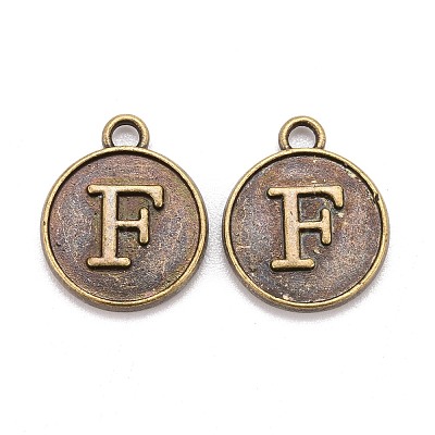 Alloy Pendant Cabochon Settings PALLOY-N156-01F-AB-1