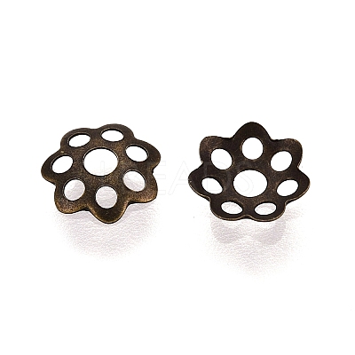 Iron Bead Caps IFIN-R197-AB-1