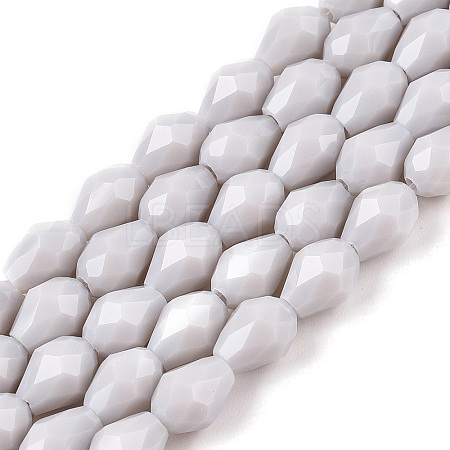 Opaque Solid Color Beads Strands EGLA-N013-P6mm-D05-1
