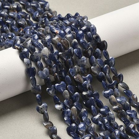 Natural Sodalite Beads Strands G-P575-C15-6mm-1