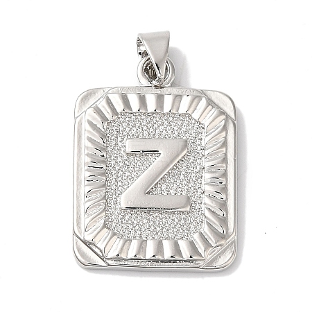 Rack Plating Brass Pendants KK-B092-42P-Z-1