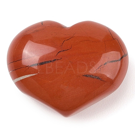 Natural Red Jasper Love Heart Stone G-I367-02A-1