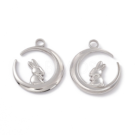 Non-Tarnish 304 Stainless Steel Pendants STAS-K242-01P-1