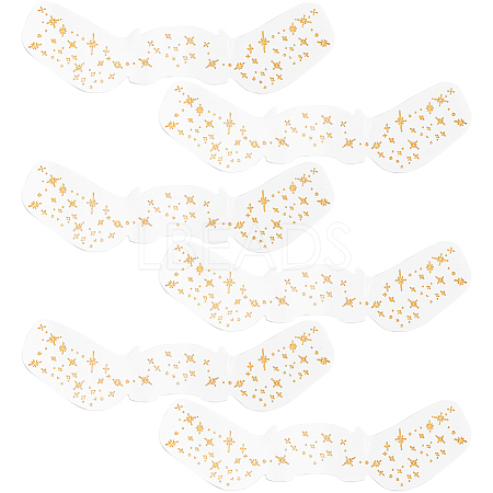 10Pcs Transfer Sticker Proof Removable Temporary Tattoos Stickers DIY-SP0003-65A-05-1
